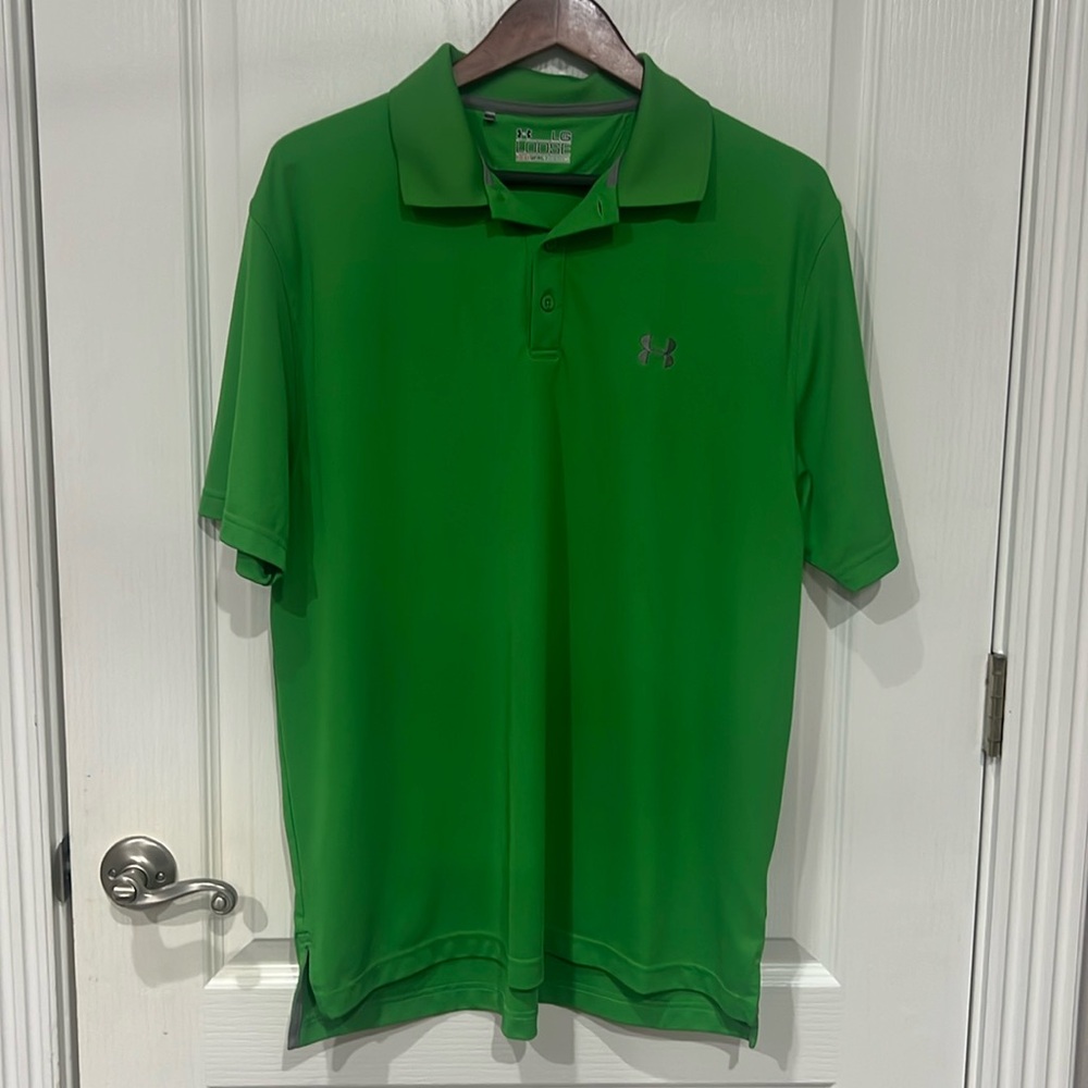 Under Armour Men's Green Polo Shirt